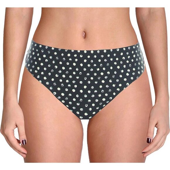 NWT RACHEL RACHEL ROY Painted Dot Scoop Swim Bottom Size Large - Picture 1 of 6
